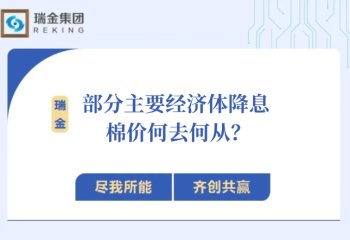 部分主要经济体降息，棉价何去何从？