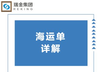 海运单（Sea waybill）详解