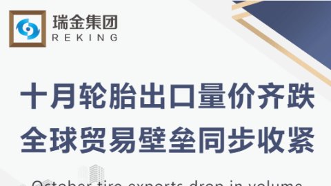 十月轮胎出口量价齐跌，全球贸易壁垒同步收紧